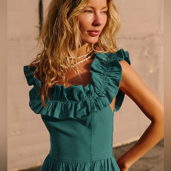 Free people Ruffle It Up Midi Dress - Picture 4 of 5
